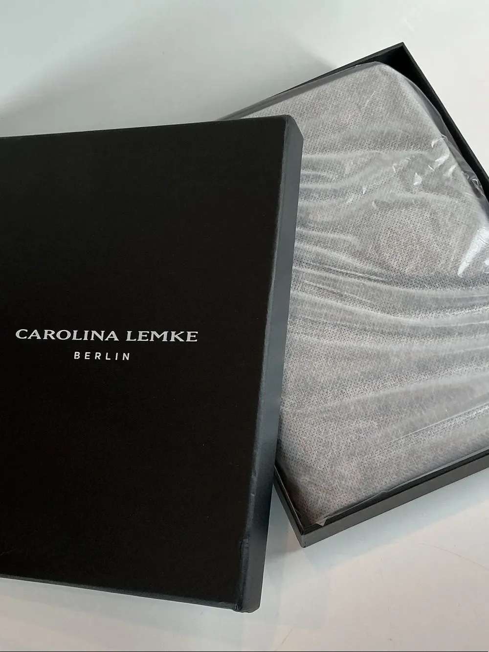 Carolina Lemke Berlin Croc Embossed Planner Binder Organizer + Pen (new in box)